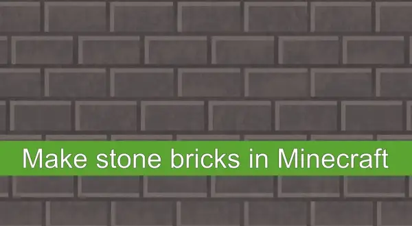 Jak zrobić popękane kamienne cegły w Minecraft - krok po kroku
